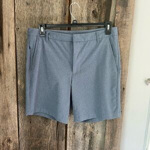 Men's Blue Gray Golf Shorts
